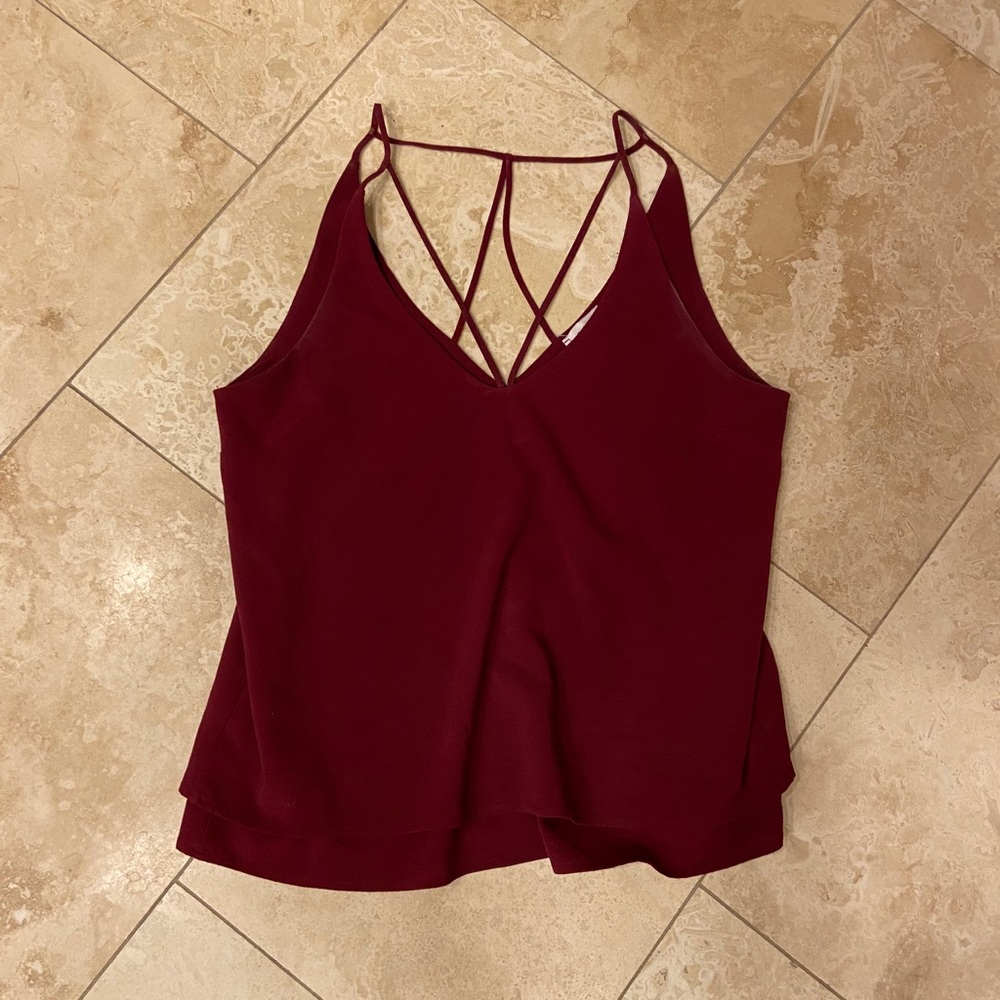 Maroon Top